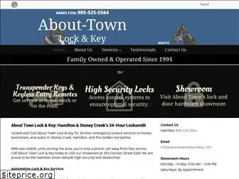 abouttownlockandkey.com