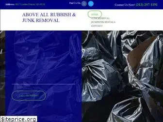 abovealltrashremoval.com