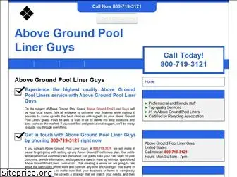 abovegroundpoollinerguys.com