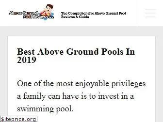 abovegroundpoolreviews.com