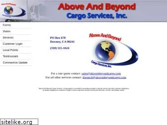 abovenbeyondcargo.com