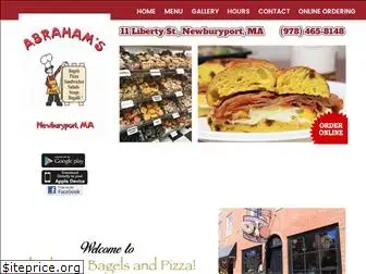 abrahamsbagels.com