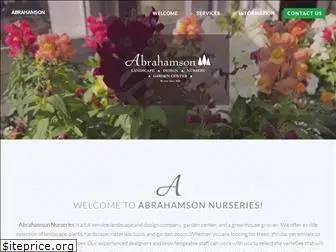 abrahamsonnurseries.com