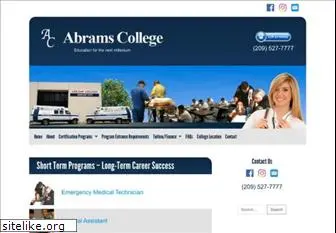 abramscollege.com