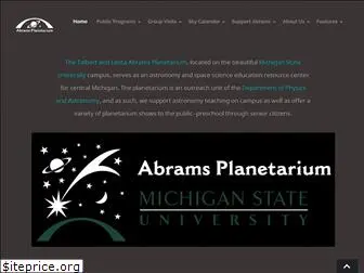 abramsplanetarium.org