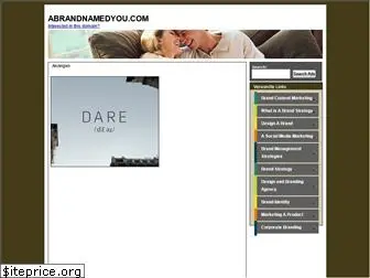 abrandnamedyou.com