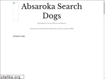 absarokasearchdogs.org