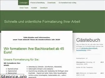 abschlussarbeit-formatierung.de