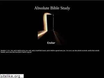 absolutebiblestudy.com