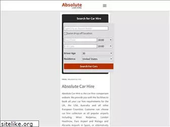 absolutecarhire.com