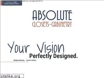 absoluteclosets.com