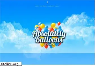 absolutelyballoonsoftulsa.com