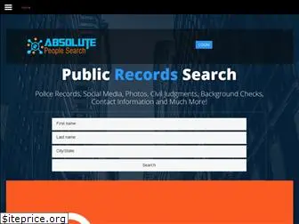 absolutepeoplesearch.com