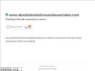 absolutesolutionsandassociates.com