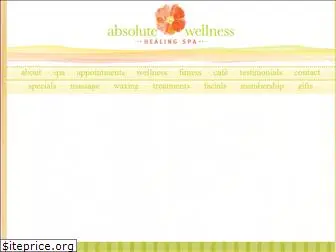 absolutewellnesshealingspa.com