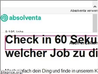 absolventa.de