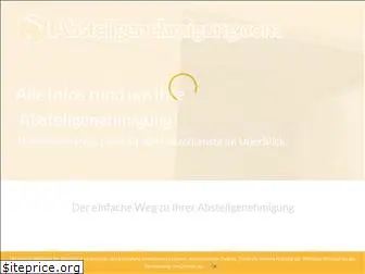 abstellgenehmigung.com