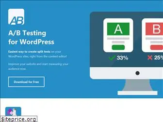 abtestingforwp.com