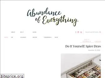 abundanceofeverything.com