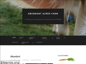 abundant-acres.com