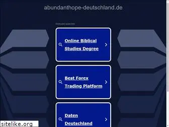 abundanthope-deutschland.de