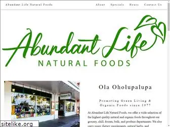 abundantlifenaturalfoods.com