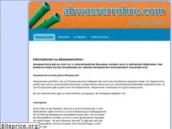 abwasserrohre.com