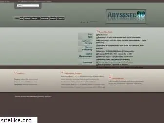 abysssec.com