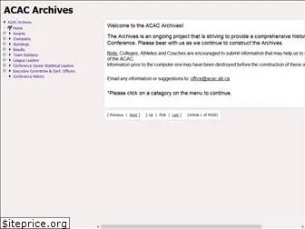 acacarchives.ca