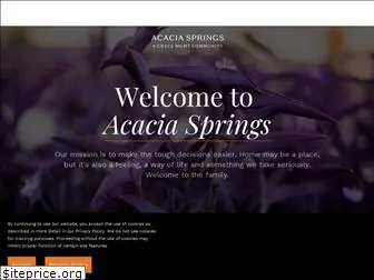 acaciasprings.com