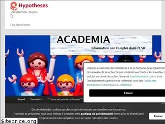 academia.hypotheses.org