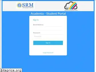 academia.srmist.edu.in
