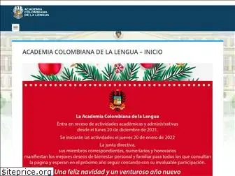 academiacolombianadelalengua.co