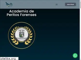 academiadeperitosforenses.com