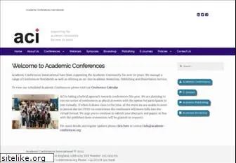 academic-conferences.org