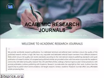 academicresearchjournals.org