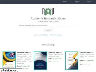 academicresearchlibrary.org
