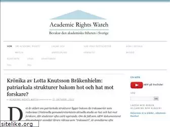 academicrightswatch.se