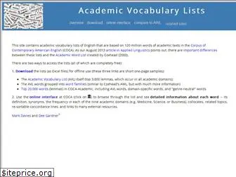 academicvocabulary.info
