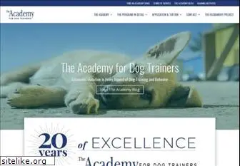 academyfordogtrainers.com