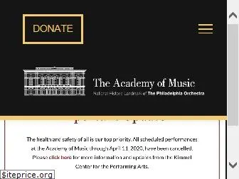 academyofmusic.org