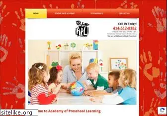 academyofpreschoollearning.com