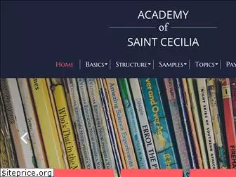 academyofsaintcecilia.com