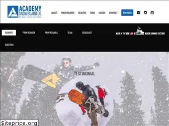 academysnowboards.com