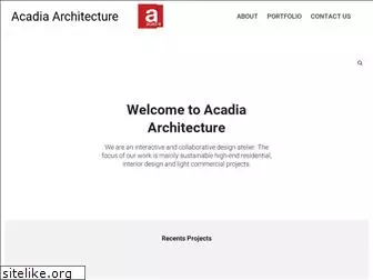 acadia-architecture.com