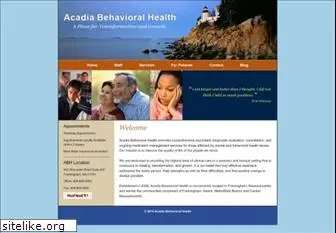 acadiabehavioralhealth.com