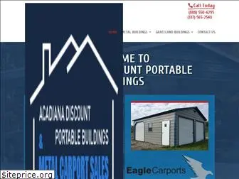 acadianaportablebuildings.com