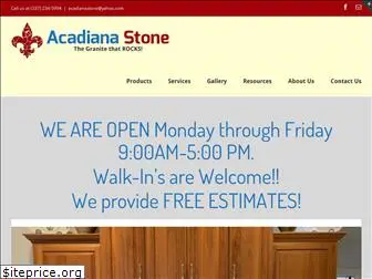 acadianastone.com