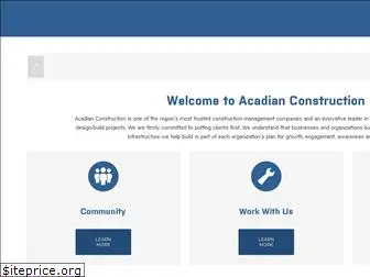 acadianconstruction.com