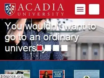 acadiau.ca